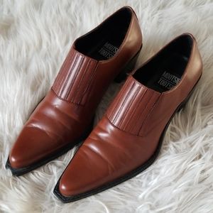 Mootsie Tootsie sz8 brown heels